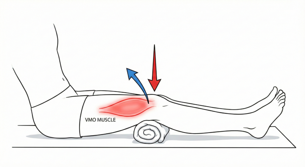 수건누르기 운동 Q-set