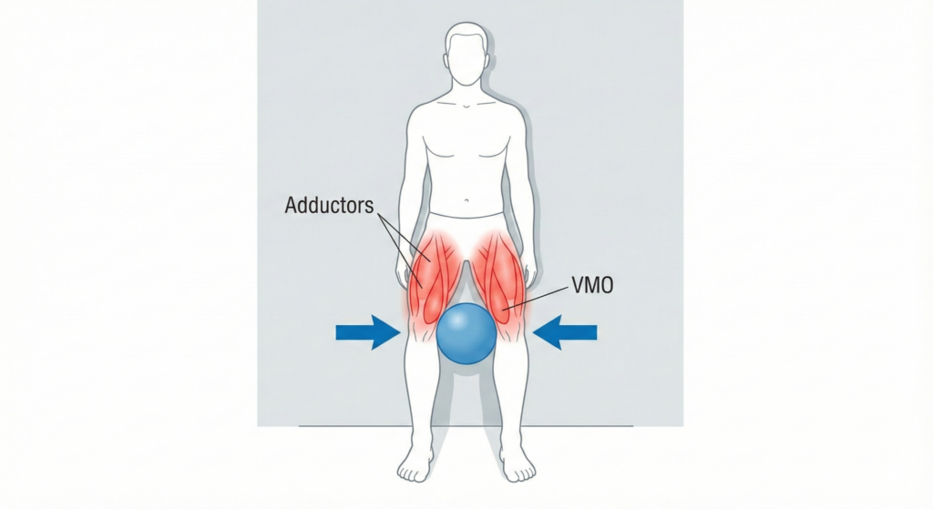 무릎 전체 조이기 운동