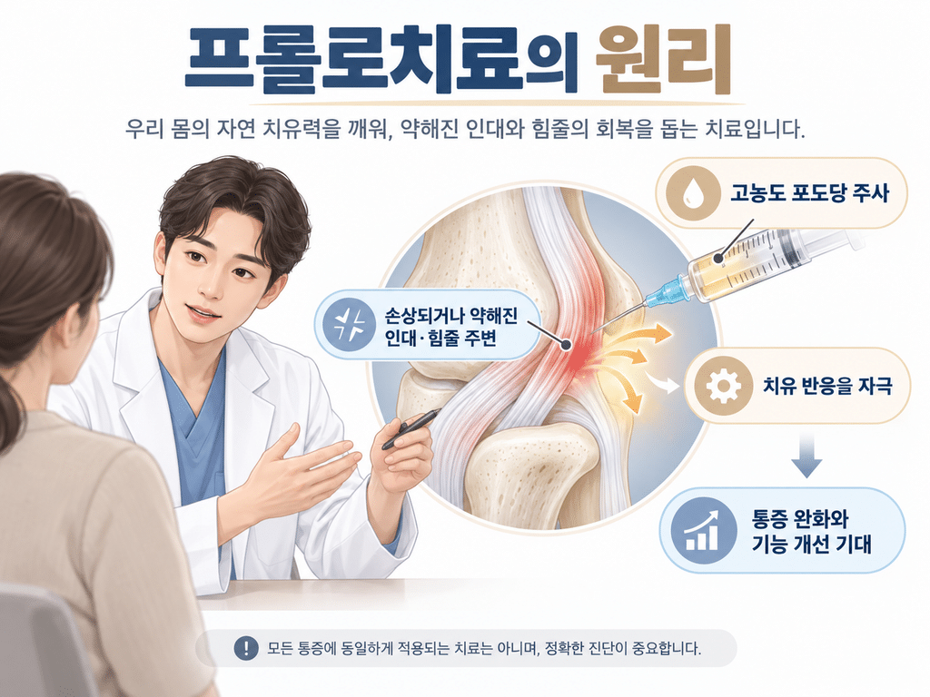 프롤로치료의 원리
